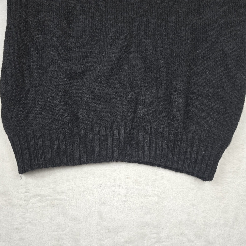 Thuleknit Pure New Steland Wool Women's Size Large Black Sweater‎ - Picture 6 of 11